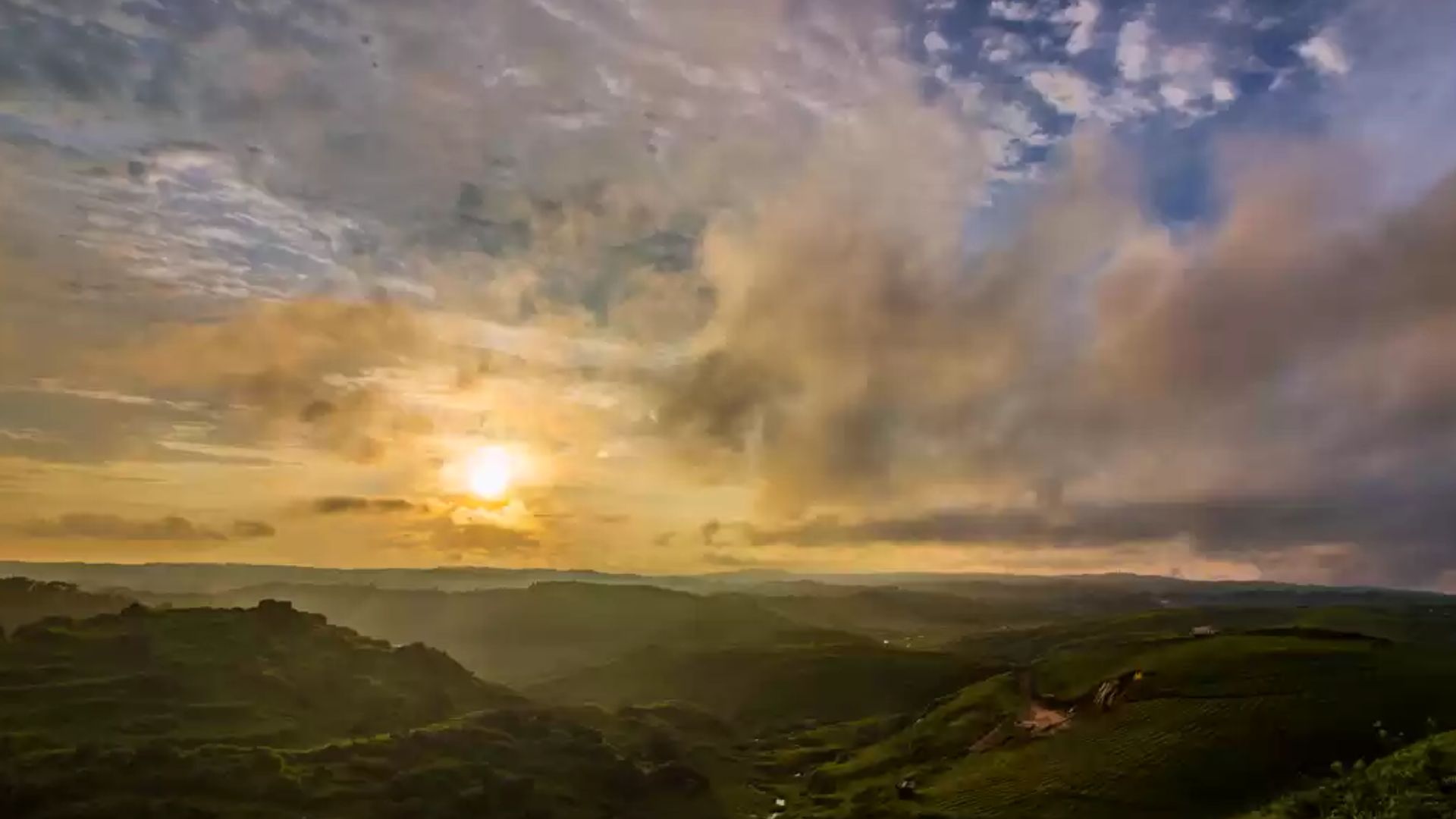 meghalaya-sunset